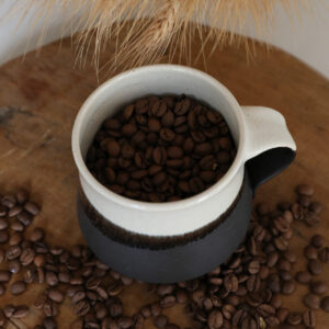 Speckled Eggshell Ceramic Coffee Mug - Image 3