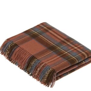 Antique Royal Autumn Lambswool Throw